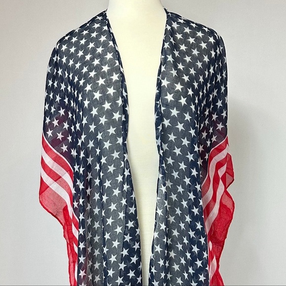 Jackets & Blazers - 🇺🇸 Patriotic Star and Stripe Kimono